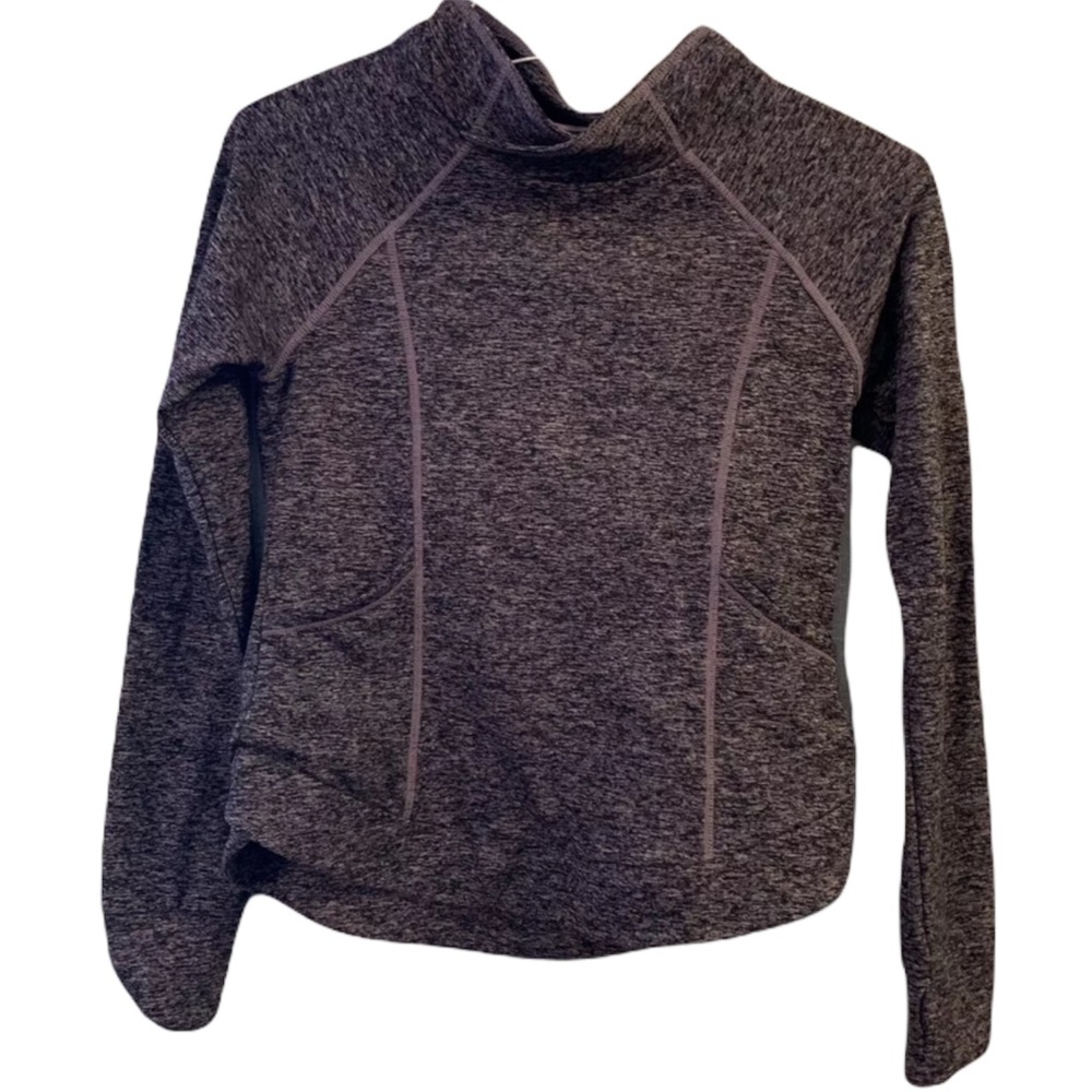 90 Degrees by Reflex Girls large 12 purple Pullover jacket athletic Athleisure